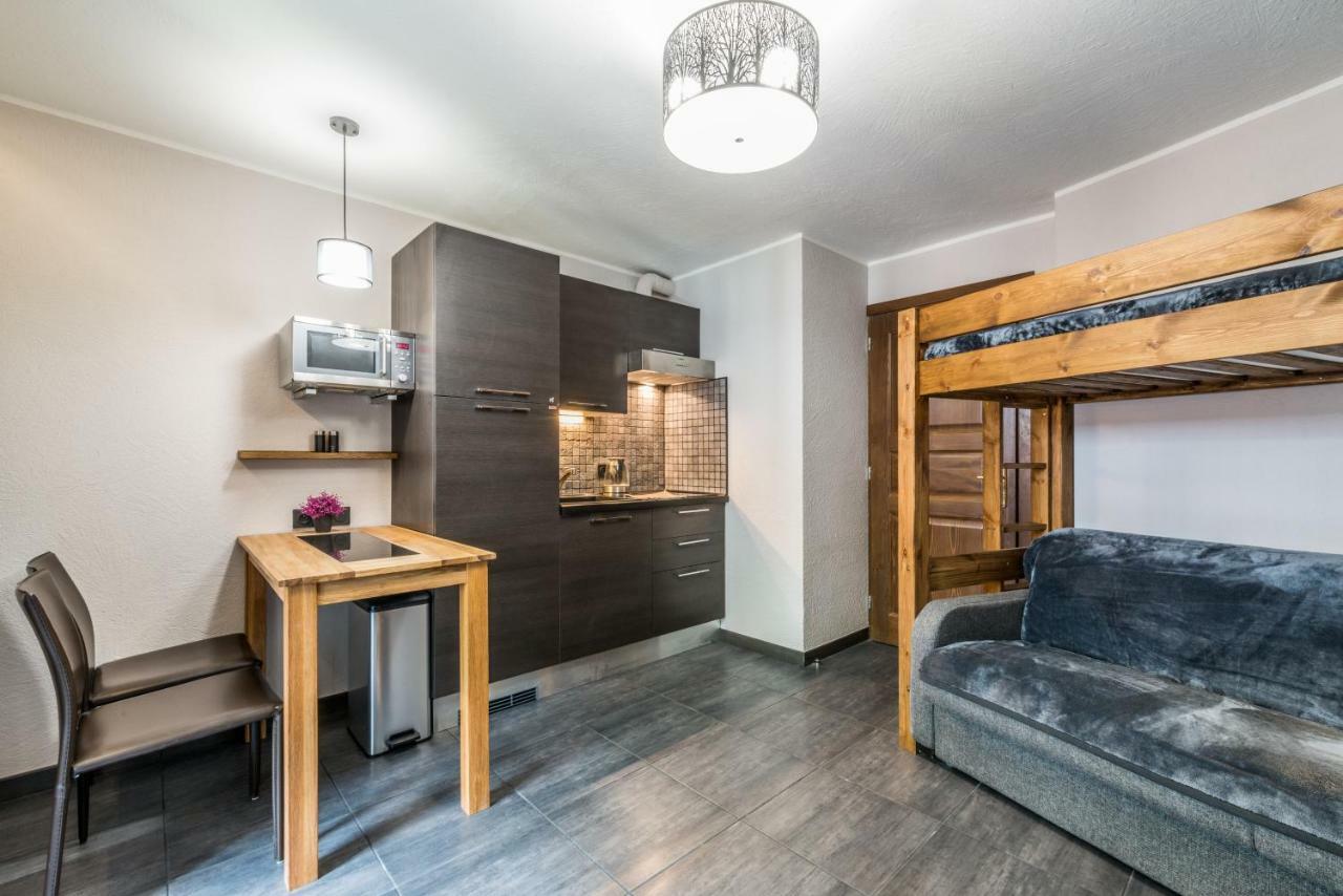 Studio Chamonix Centre With Mont-Blanc View Apartment Bagian luar foto